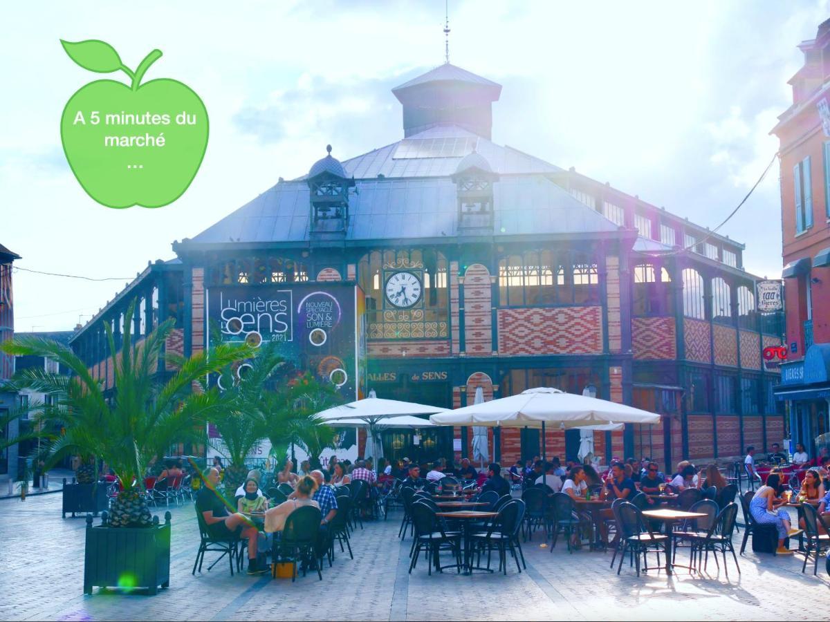 Oasis Au Coeur De Ville サンス エクステリア 写真